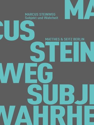 cover image of Subjekt und Wahrheit